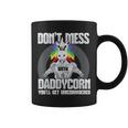 DonMess With Daddycorn I Funny Dad Father Fitness Gift For Mens Coffee Mug