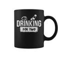 Drinking For Two Pregnancy AnnouncementFor Dads Coffee Mug