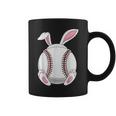 Easter Bunny Baseball - Funny Easter Baseball Rabbit Ears Coffee Mug