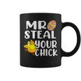 Easter Day Mr Steal Your Chick Funny Spring Eggs Boys Mens Coffee Mug