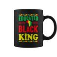 Educated Black King African American Melanin Black History V2 Coffee Mug