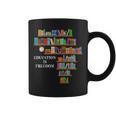 Education Is Freedom Book Reader Black History Month Pride Coffee Mug
