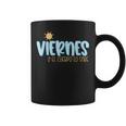 Es Viernes Y El Cuerpo Lo Sabe Spanish Teacher Gift Coffee Mug