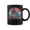 Eva Saurus Funny Personalized DinosaurRex Name Coffee Mug