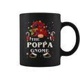 Family Xmas Pajama Poppa Gnome Buffalo Plaid Matching Coffee Mug