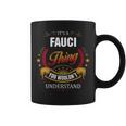 Fauci Family Crest Fauci Fauci Clothing FauciFauci T Gifts For The Fauci Coffee Mug