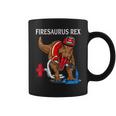 Feuerwehrmann Rex Dinosaurier Tassen, Kinder Tee für Jungen