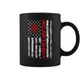 Firefighter Usa Flag Gifts Patriotic Fire Captain Chief Coffee Mug