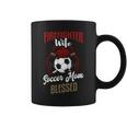 Firefighter Wife Soccer Mom Firefighter Wife Gift Coffee Mug