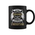 First Last Name Its Fernandez Thing Coffee Mug