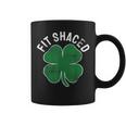 Fit Shaced Funny Irish Drinking St Patricks Day Shamrock Coffee Mug