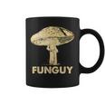 Funguy Funny Fungi Fungus Mushroom Men Funny Guy Vintage Coffee Mug