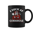 Funny Cornhole - I Suck At Cornhole Coffee Mug