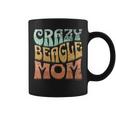 Funny Crazy Beagle Mom Retro Vintage Top For Beagle Lovers Coffee Mug