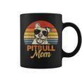 Funny Dog Pitbull Mom Pittie Mom Mothers Day  Coffee Mug