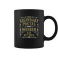 Funny Legendary Postal Worker Retired Retirement Gift Idea Coffee Mug