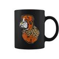 Funny Leopard Dog Boxer Mom Costume Mothers Day Gift Coffee Mug