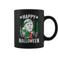 Funny Leprechaun Biden Happy Halloween For St Patricks Day Coffee Mug