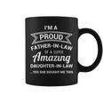 Funny Proud Father In Law Dad Fathers Day Gift Ideas V2 Coffee Mug