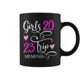Girls Trip Memphis Tennessee 2023 Vacation Matching Group Coffee Mug