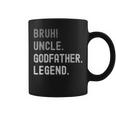 Godfather For Godparent | Bruh Uncle Godfather Legend Coffee Mug