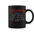 Grampa The Man The Myth The Legend Gift For Grampa Coffee Mug