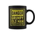 GrumpyFor Men Funny Danger Grumpy Old Man Gift For Mens Coffee Mug