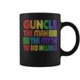 Guncle The Man Myth Bad Influence Gay Uncle Godfather Gift For Mens Coffee Mug