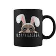 Happy Easter Bunny Funny Pajama Dress Cat Party Rabbit Ears Coffee Mug