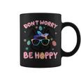 Happy Easter Day Dont Worry Be Hoppy Easter Bunny Women Coffee Mug