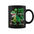 Happy St PatRex Day Dinosaur St Patricks Day Shamrock Coffee Mug