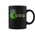 Hat Eating King Cakes Funny Mardi Gras New Orleans Carnival Coffee Mug