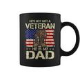 He Is My Veteran Dad American Flag Veterans Day Coffee Mug
