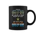 Hero Wears Dog Tags & Combat Bootsproud Army Infantry Mom Coffee Mug