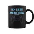 Herren Zocken Ich Liebe Meine Frau Gamer Konsole Gaming Tassen