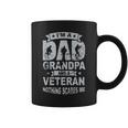 I Am A Dad Grandpa & Veterans Funny Dad Veterans Day Coffee Mug