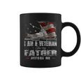 I Am A Veteran Like My Father Before Me Flag Usa Coffee Mug