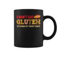 I Cant Eat Gluten It Makes My Tummy Hurt Gluten Intolerance Coffee Mug