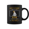 I Care About My Boat And Like Maybe 3 People FunnyCoffee Mug