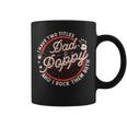 I Have Two Titles Dad And Poppy Men Vintage Decor Grandpa Coffee Mug