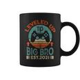 I Leveled Up To Big Brother Est 2021 Promoted To Big Bro Coffee Mug