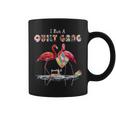 I Run A Quilt Gang Funny Quilting Flamingo Lover Coffee Mug