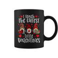 I Teach The Cutest Little Valentines Women Gnome Teachers Coffee Mug