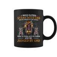 I Would Rather Stand With God Knight Templar Lion Christian Coffee Mug