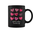 Intervention Teacher Hearts Valentine Valentines Day Quote F Coffee Mug