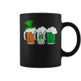 Irish Beer Ireland Flag St Patricks Day Shamrock Clover Coffee Mug