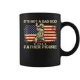 Its Not A Dad Bod Its A Father Figure Bear Usa Flag Coffee Mug