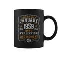 January 1959 Vintage 60 Birthday 60 Years Old Gift Coffee Mug