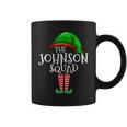 Johnson Squad Elf Group Matching Family Name Christmas Gift Coffee Mug