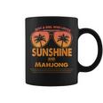 Just A Girl Who Loves Sunshine And Mahjong For Woman Coffee Mug